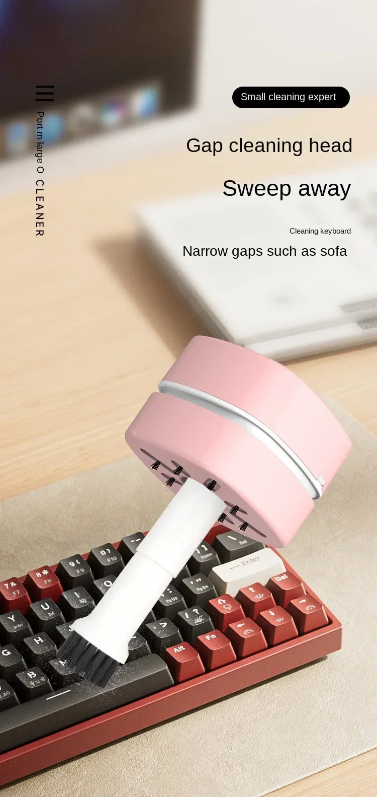 Keyboard Desktop Vacuum Cleaner